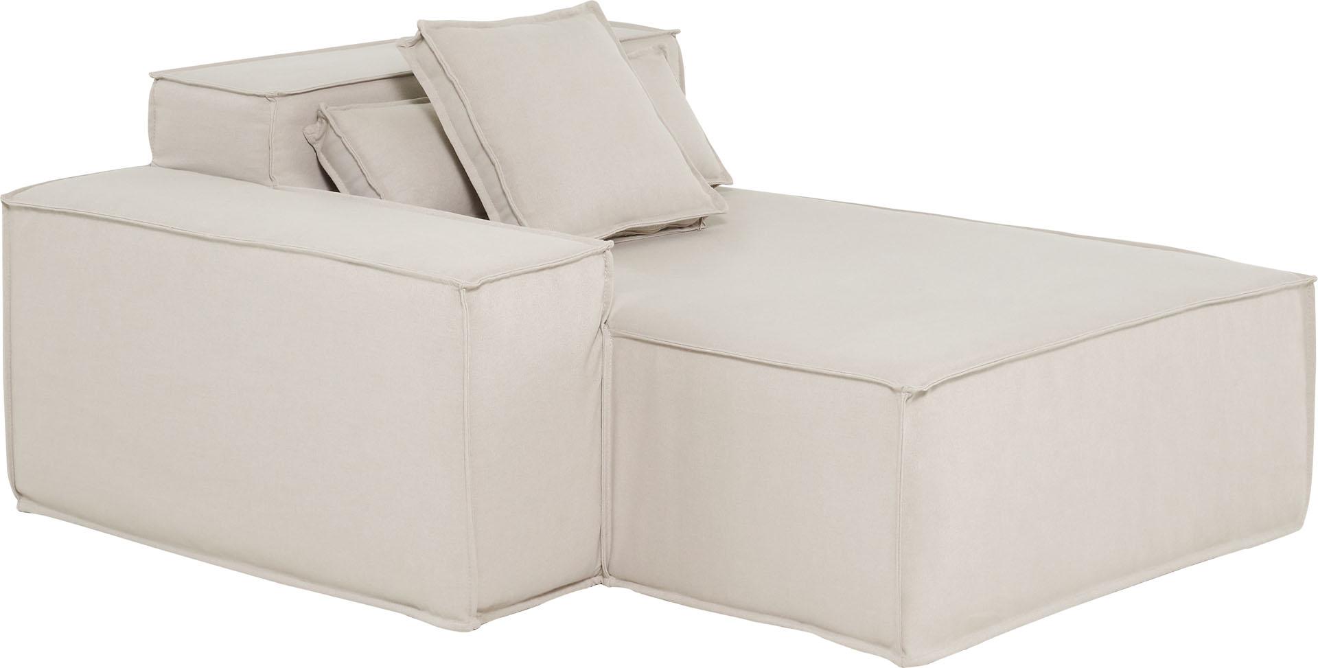 Right ottoman module with removable cover Chill