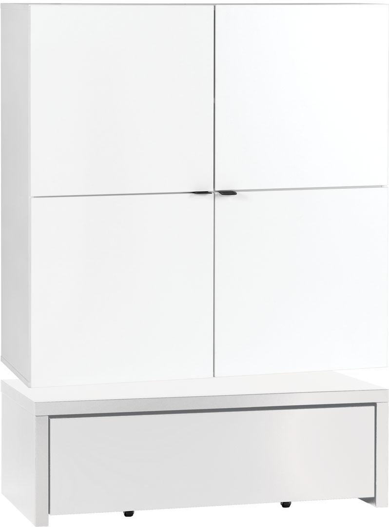 Wide chest of drawers with base 106x53 and drawer Young Users Eco