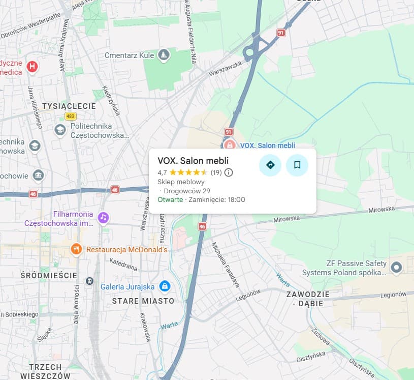 Zapraszamy do salonu VOX