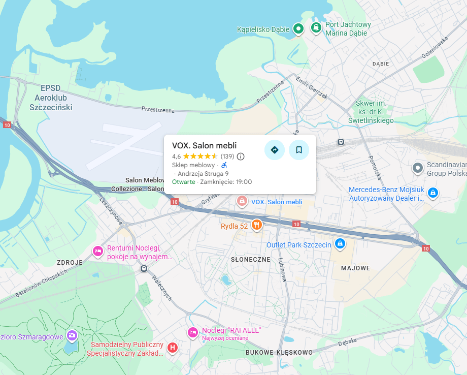 Zapraszamy do salonu VOX
