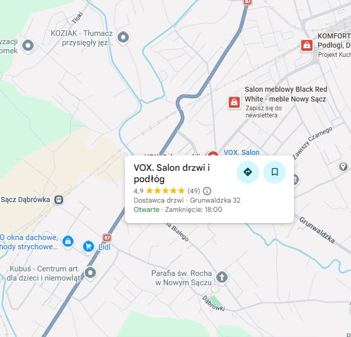 Zapraszamy do salonu VOX