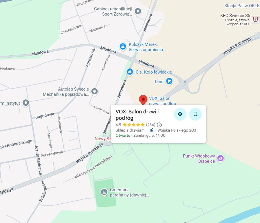 Zapraszamy do salonu VOX