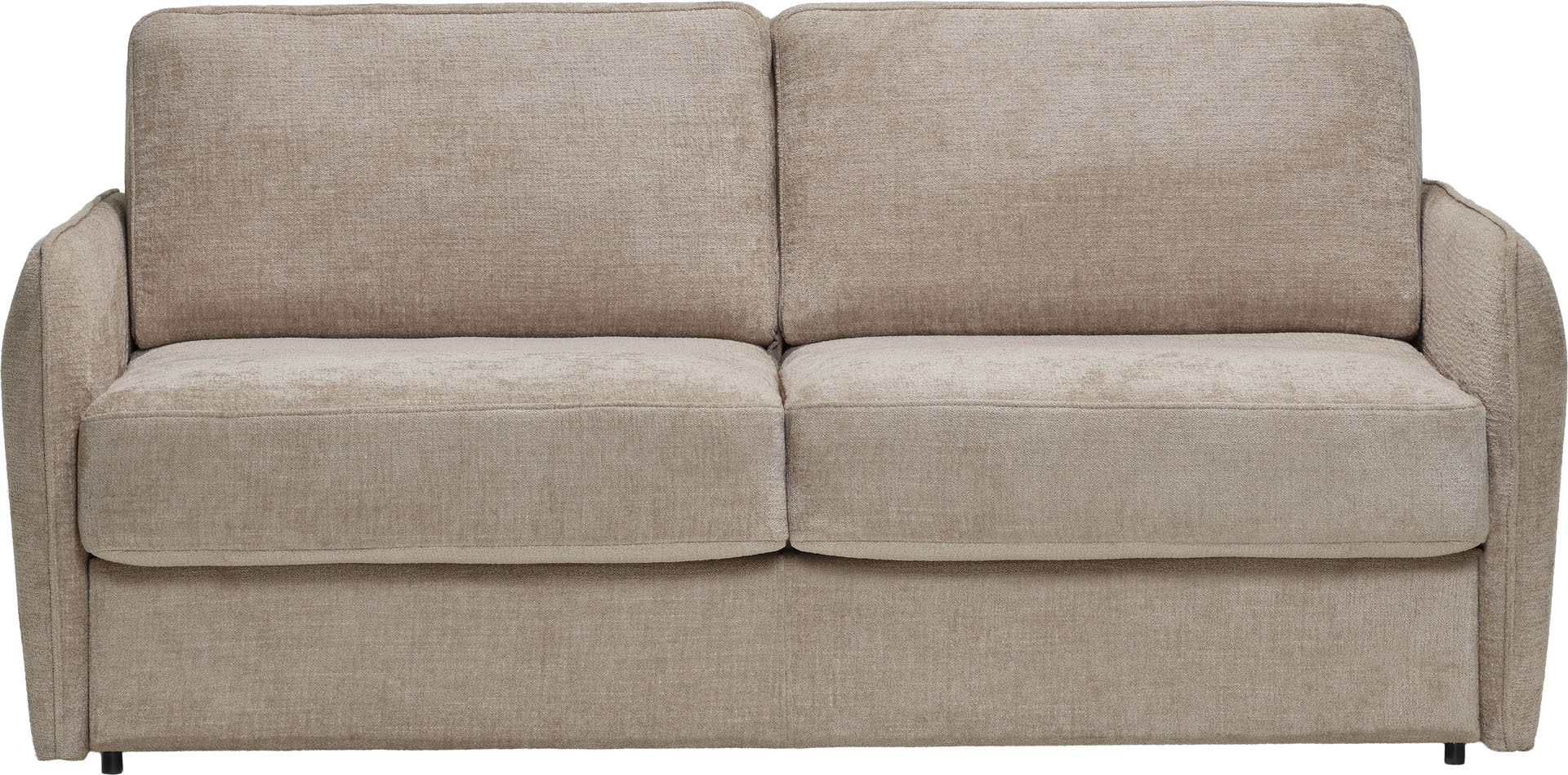 Sofa 3-osobowa z funkcją spania z podłokietnikiem z ozdobnym przeszyciem Nommi