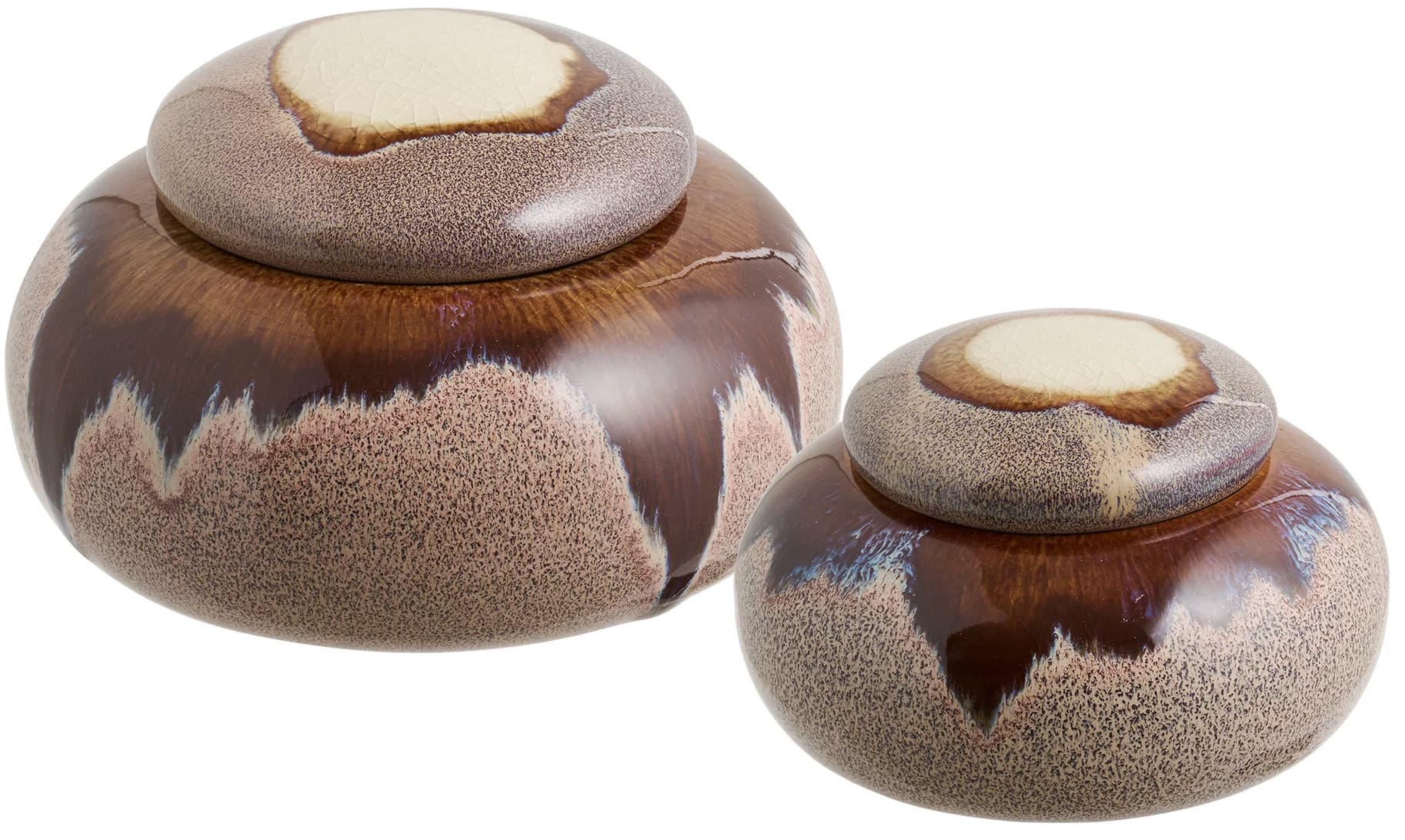 Jars ceramic container kpl 2 pcs.