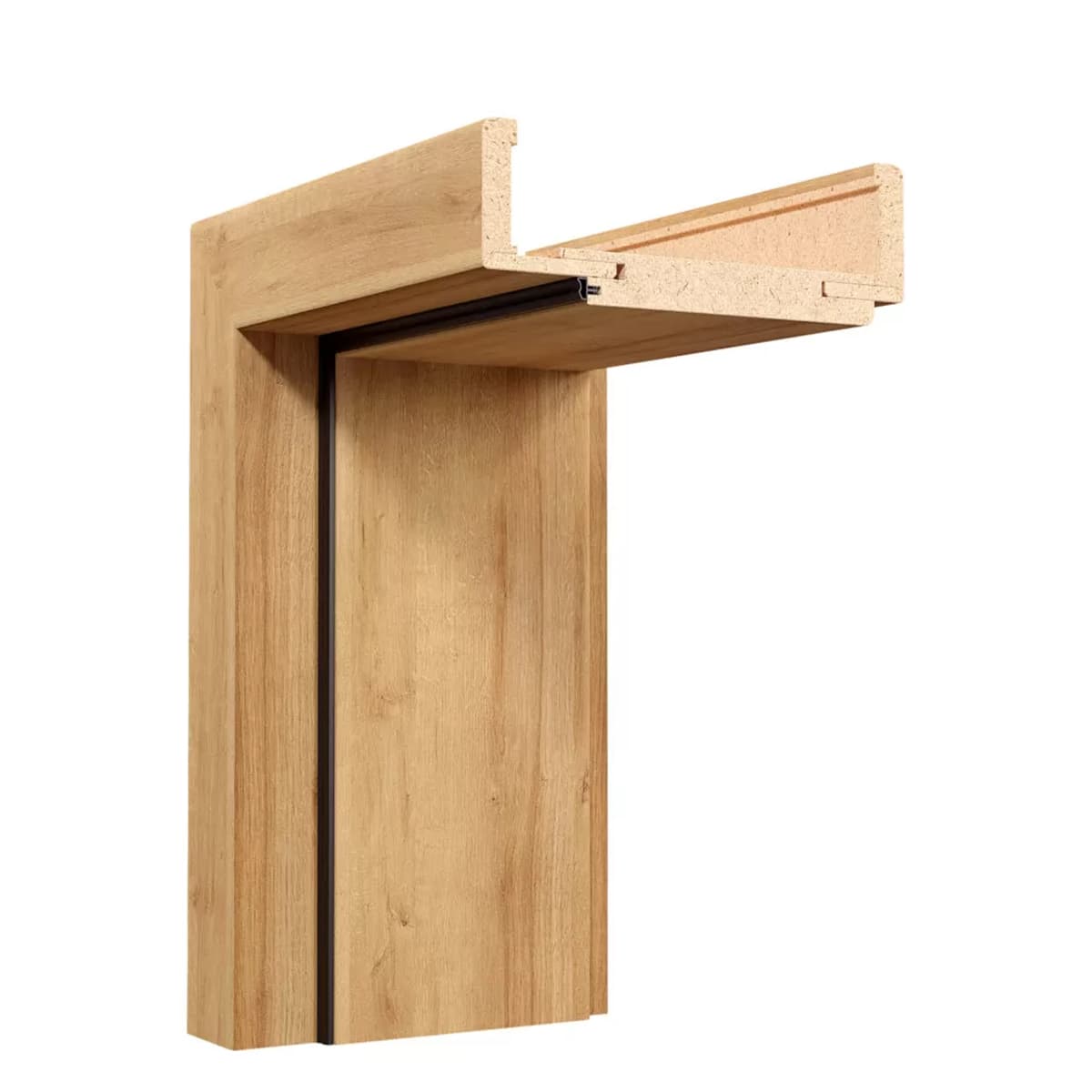 Ościeżnica regulowana Erkado bezprzylgowa AquaStop lakierowana