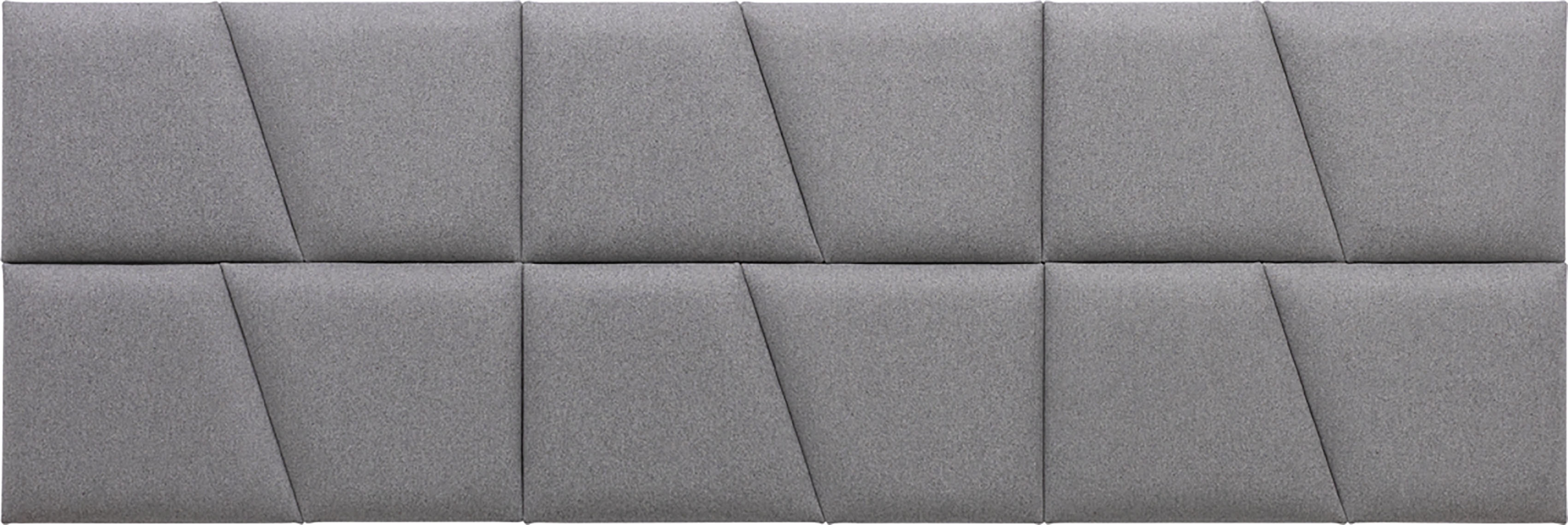 Set paneli tapicerowanych Geo duży Soform szara wełna