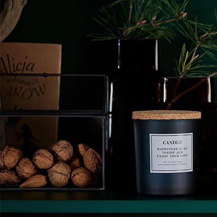 Świeca Blau aranżacja