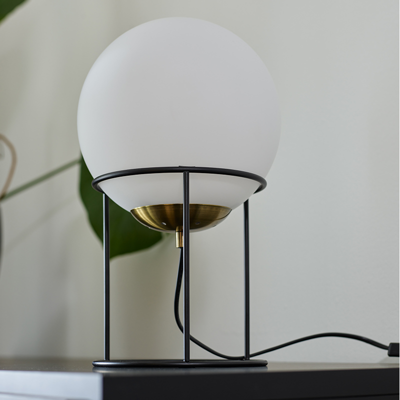 Moon Dyberg Larsen dresser lamp arrangement