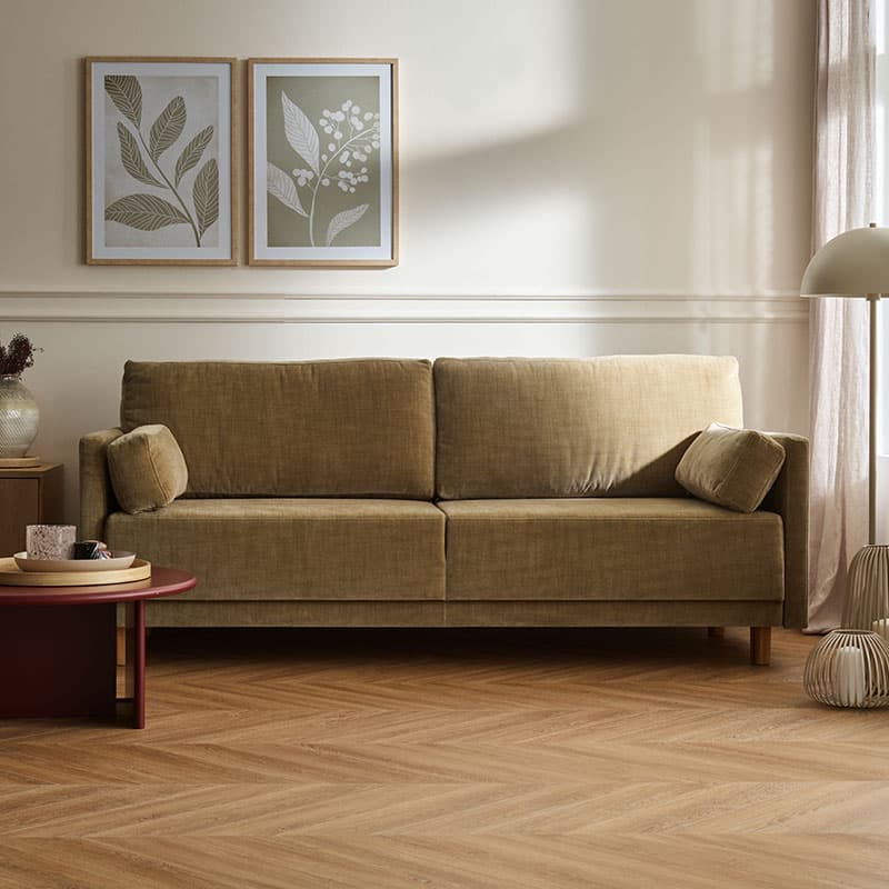 Sofa 3-osobowa z funkcją spania Todos Slim aranżacja