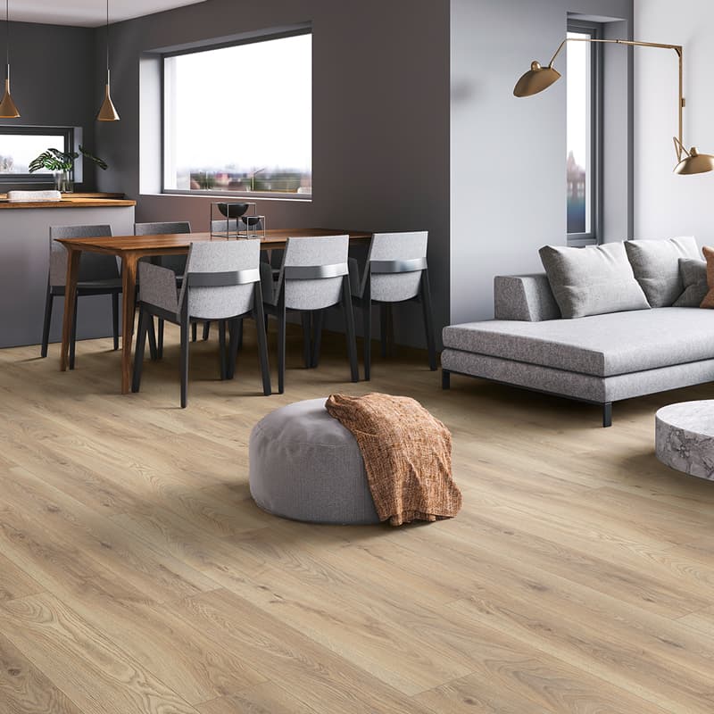 Panele podłogowe Kronooriginal Organic Clever Silent Ashland Oak K452 arrangement