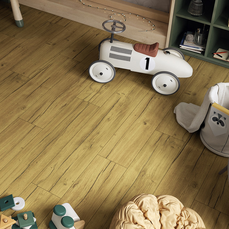 Panele podłogowe SWISS KRONO Aurum Fiori Aqua Zero Dąb Pilea D40374 arrangement