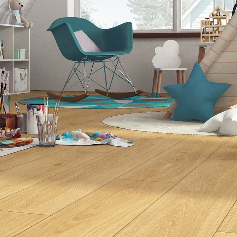 Panele podłogowe SWISS KRONO Aurum Volo Aqua Zero Dąb Albatros D40334 arrangement