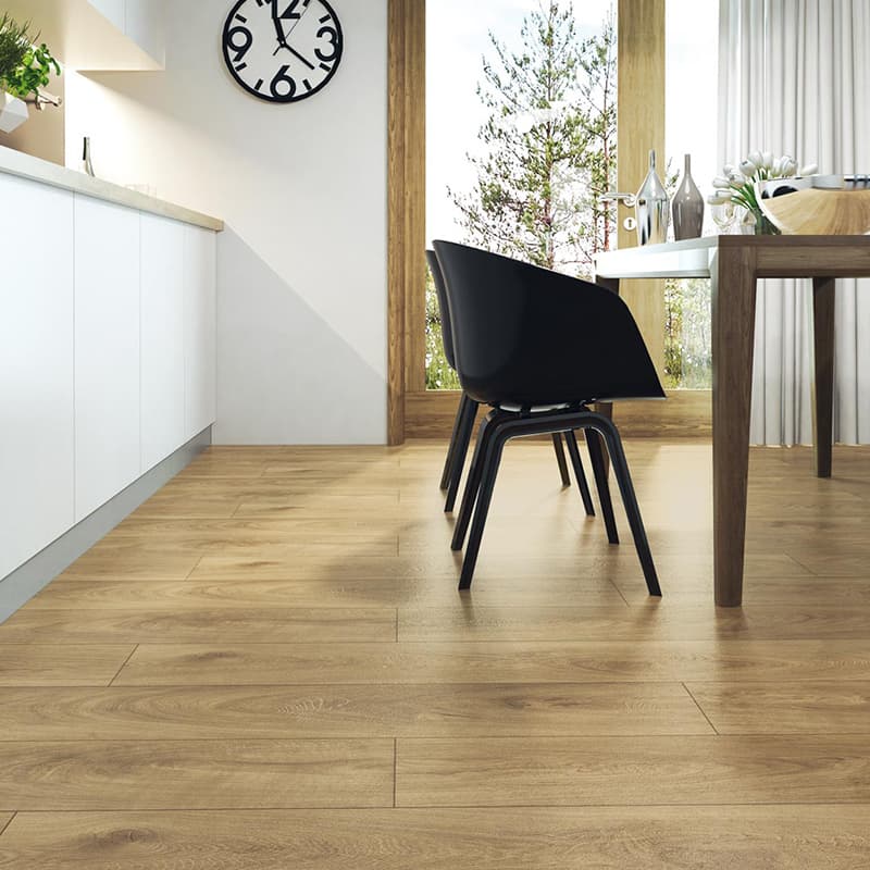 Panele podłogowe SWISS KRONO Aurum Volo Aqua Zero Dąb Hawk D4577 arrangement