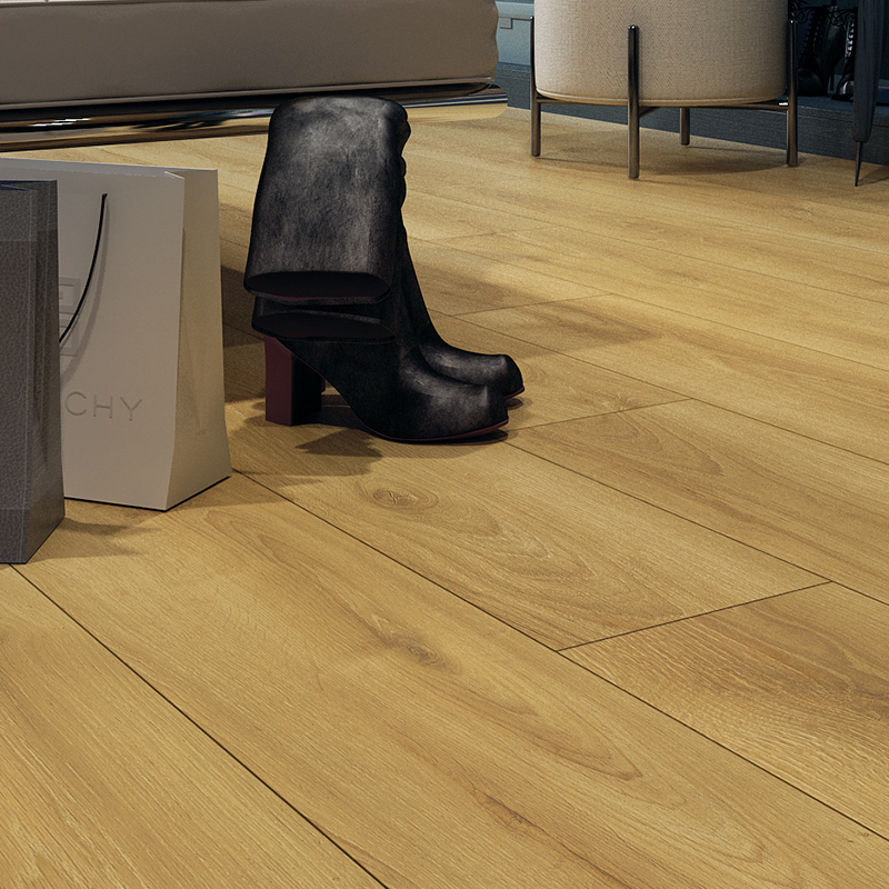 Panele podłogowe Swiss Krono Platinium Bella Aqua Block Dąb Alodia D40634 arrangement