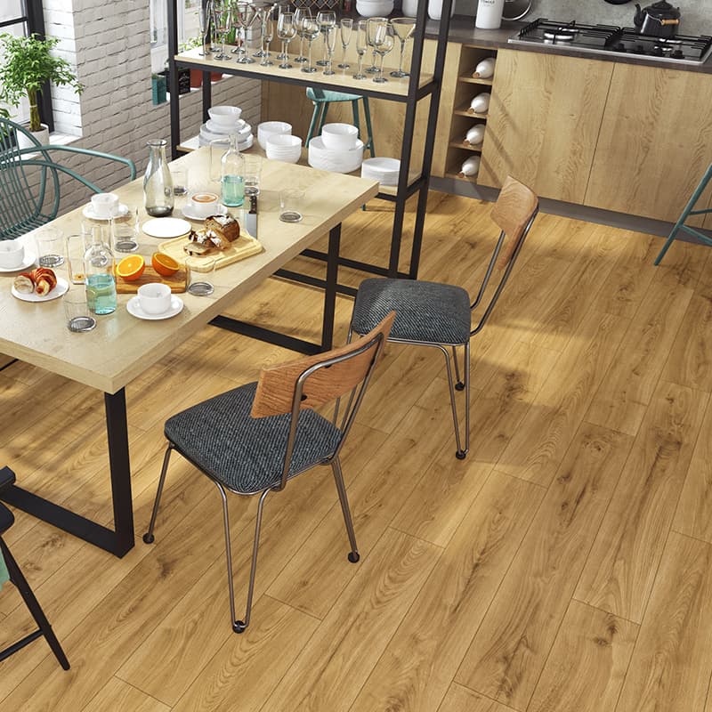 Panele podłogowe SWISS KRONO Aurum Symfonia Aqua Zero Dąb Andante D40424 arrangement