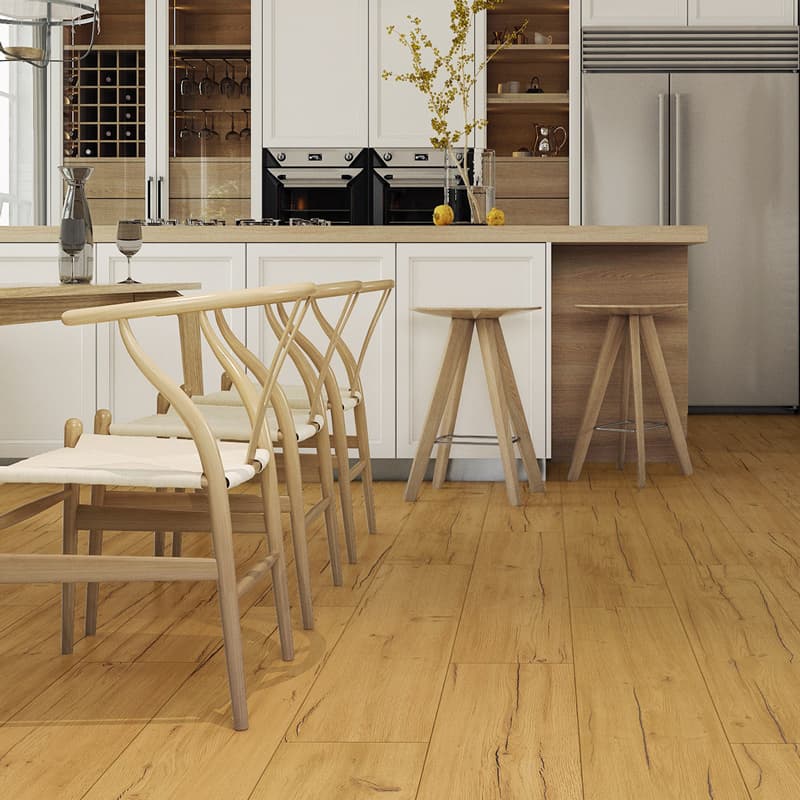 Panele podłogowe SWISS KRONO Aurum Movie Aqua Zero Dąb Casablanca D40344 arrangement