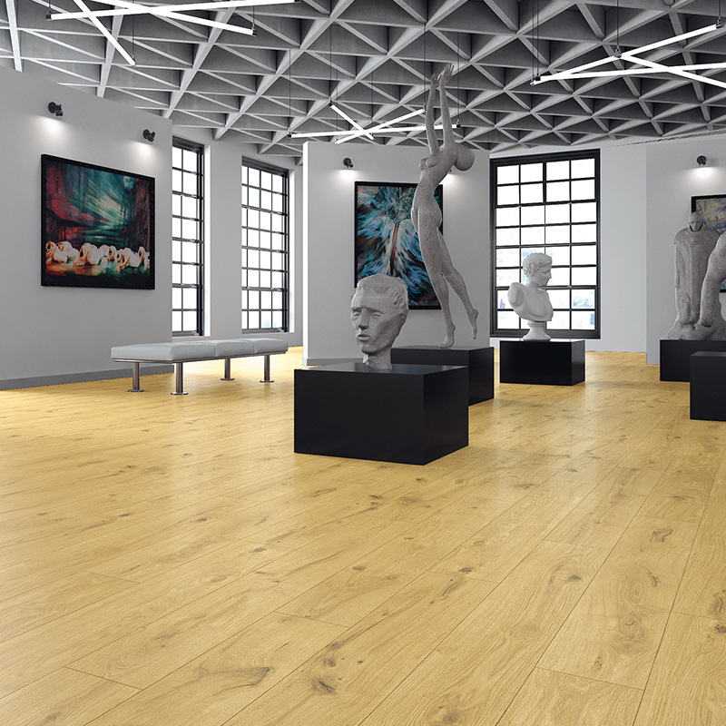 Panele podłogowe SWISS KRONO Platinium Exclusive Dąb Oviedo D50524 arrangement