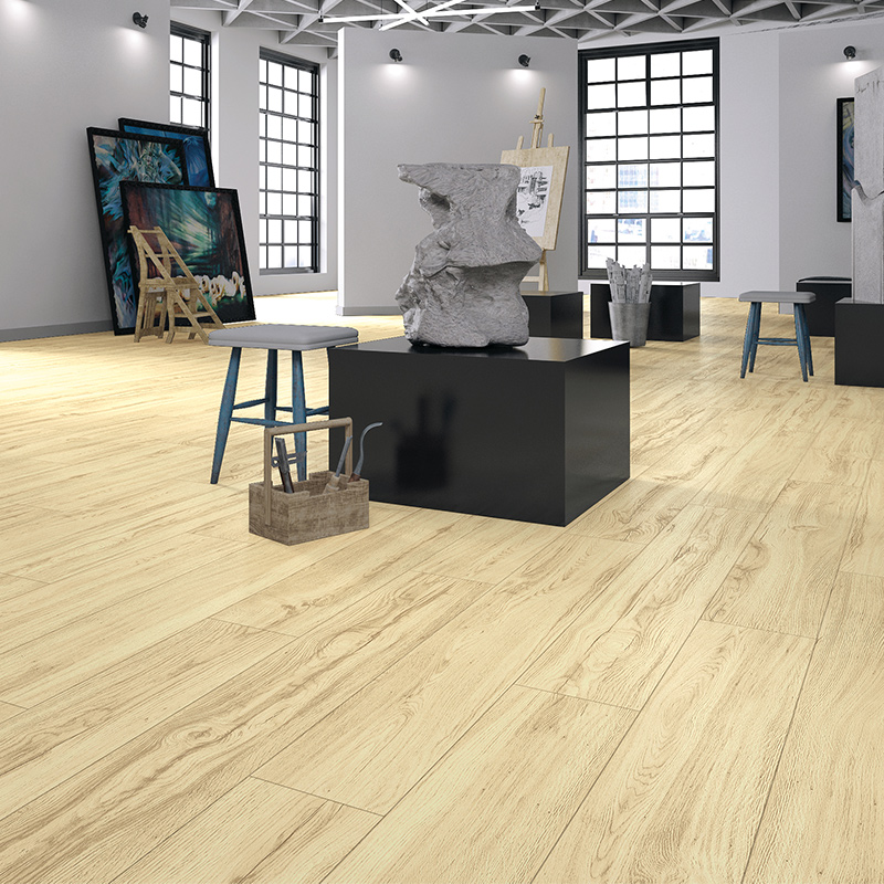 Panele podłogowe SWISS KRONO Platinium Exclusive Dąb Pampeluna D50514 arrangement