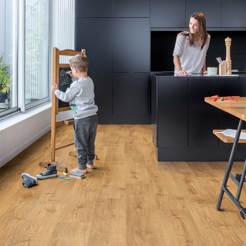 Panele winylowe Quick Step Bloom Dąb jesienny miodowy AVMPU40088 arrangement