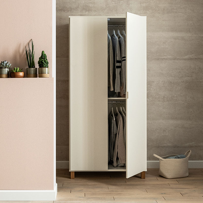 2-door wardrobe Simple arrangement