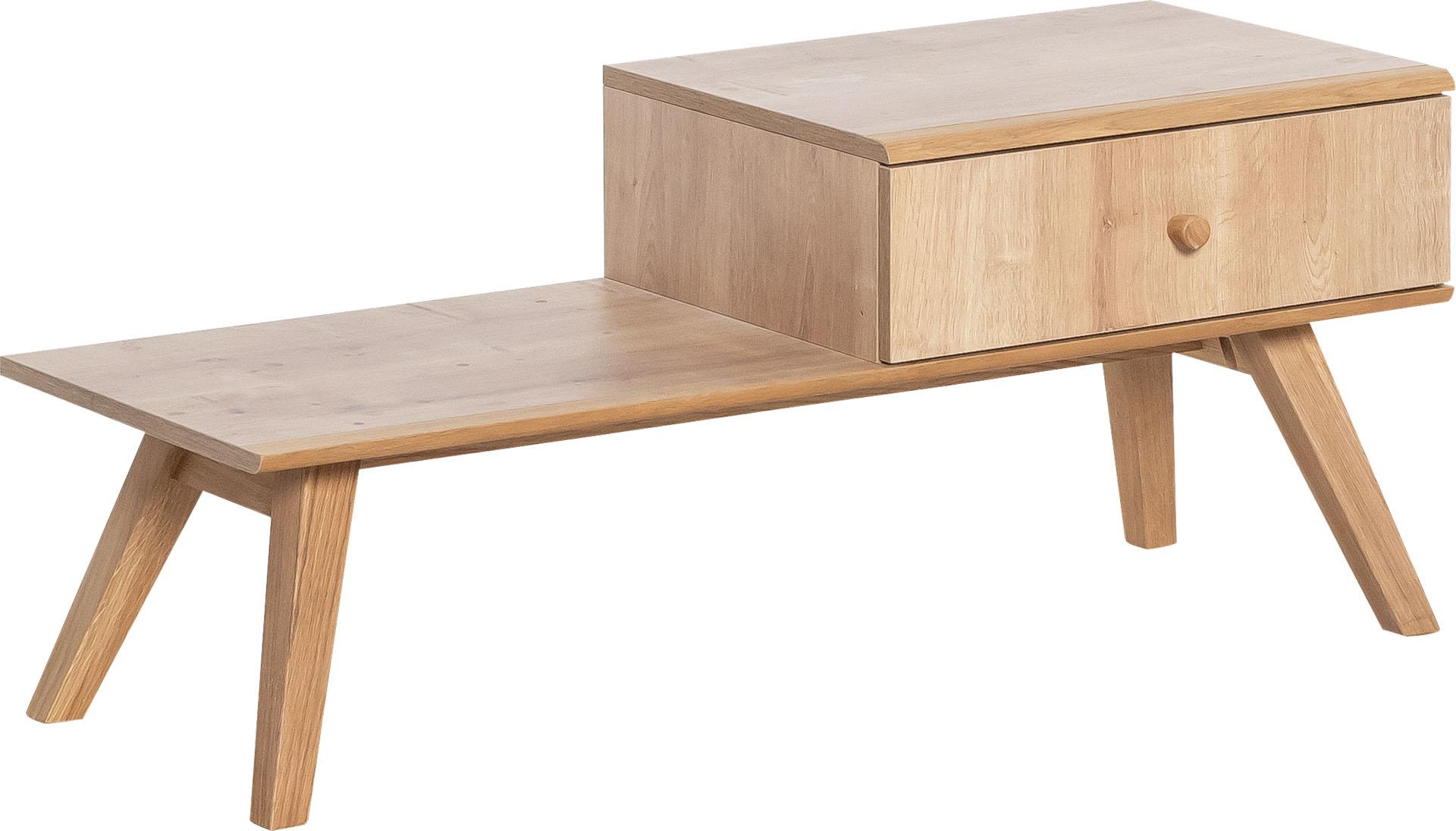 Bench with drawer Nature