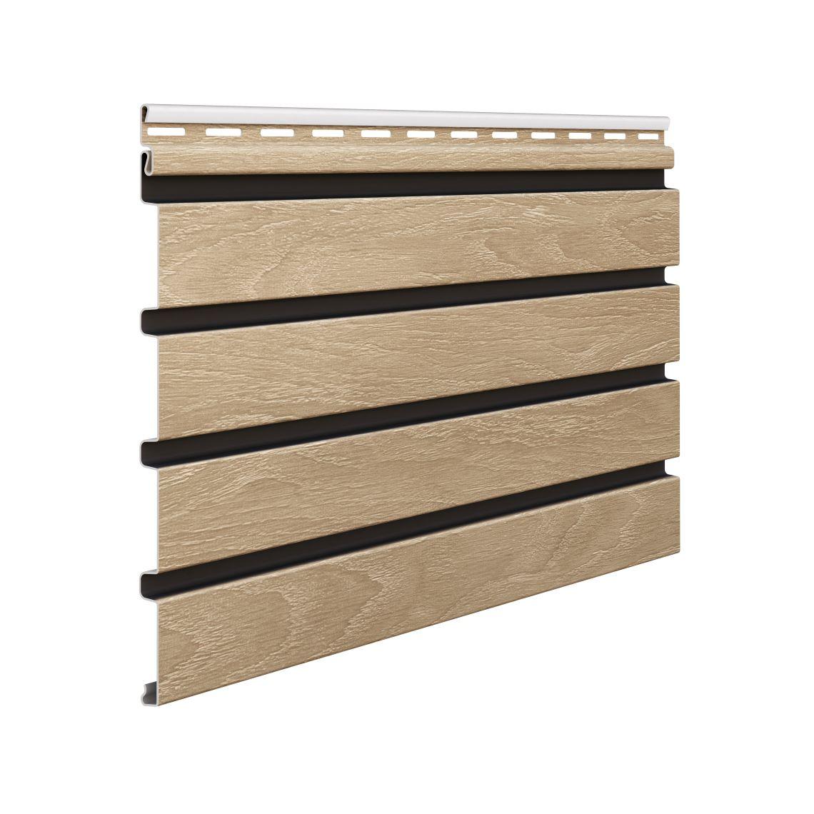 Slat panel, Oak V-Black