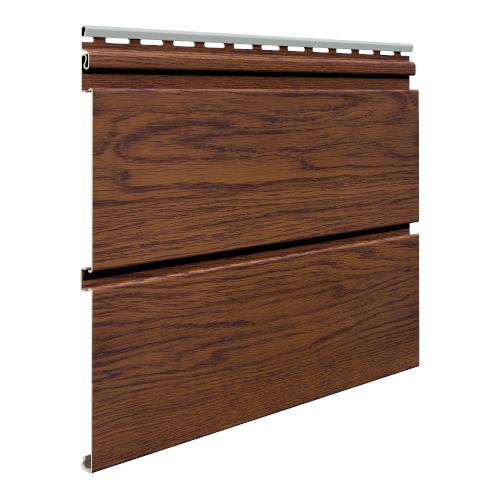 Soffit Infratop, Nature, Walnut, Panel with hidden ventilation