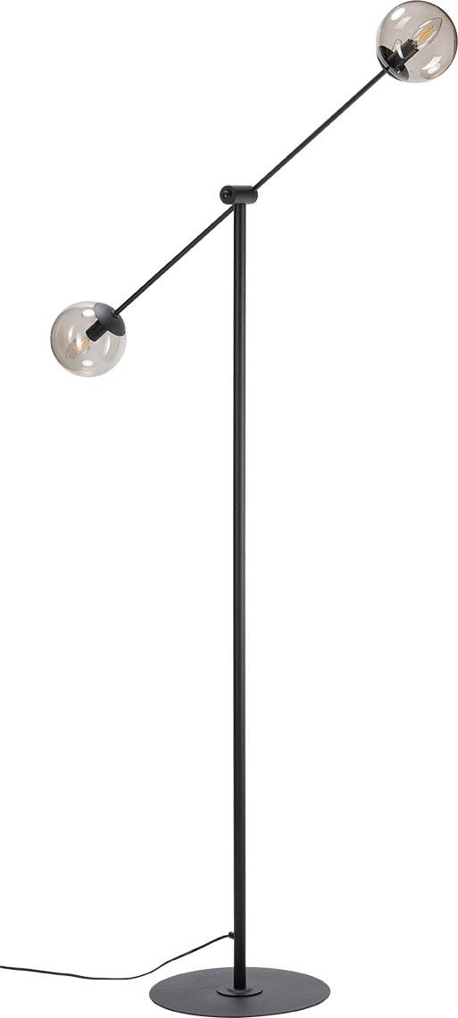Ohio floor lamp smoky shade