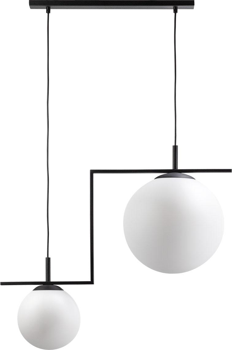 Zac 2 pendant lamp milk shade