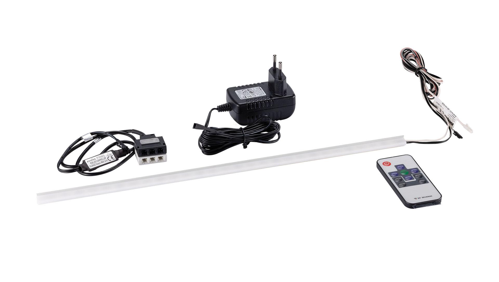 LED RGB backlight with remote control, set of 1 pt white Young Users