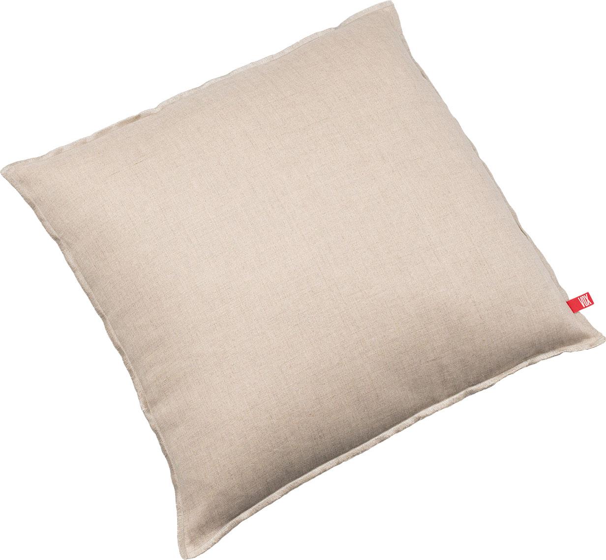 Linen square pillow large