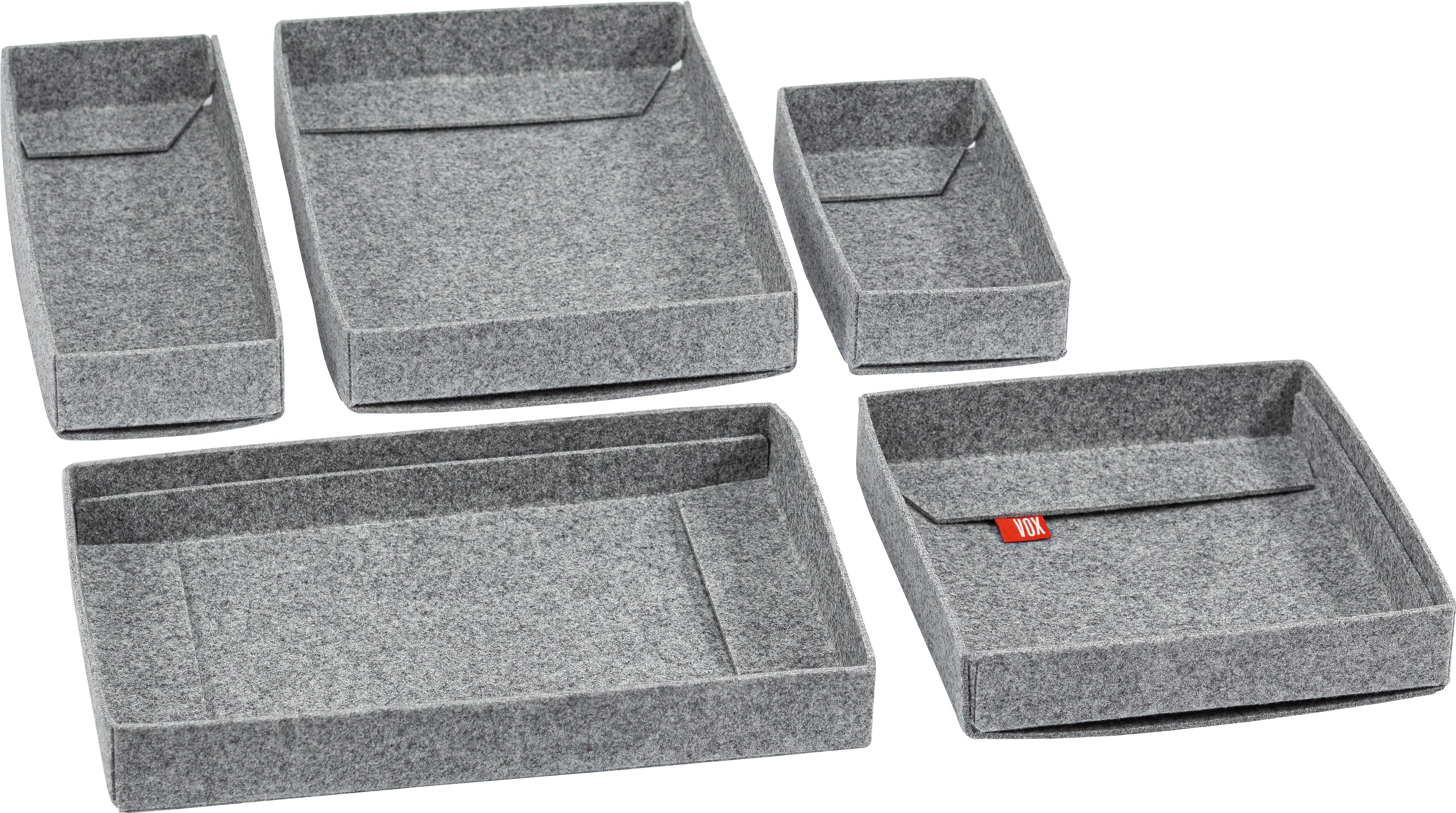 Felt organizers. Set of 5 pcs. Creative