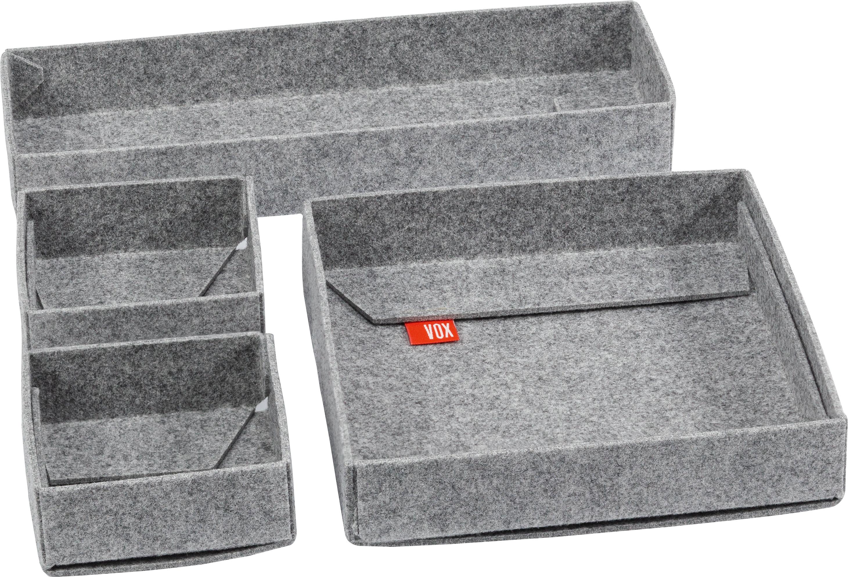Felt organizers. Set of 4 pcs. Creative