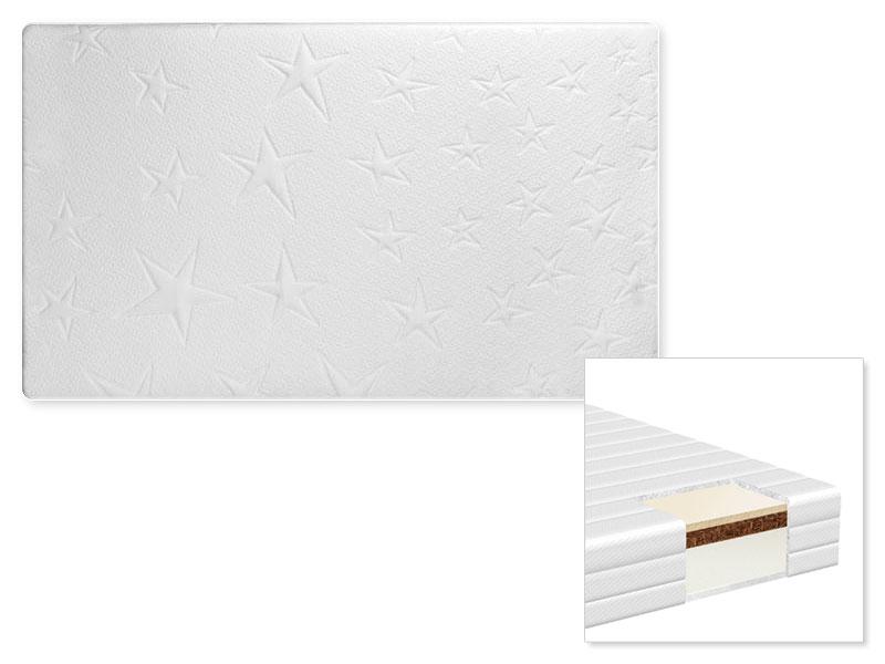 Mattress 70x140 cm Dominic (insert foam-coconut-latex)