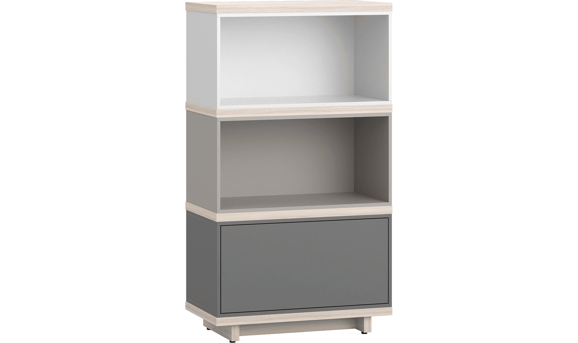 Narrow bright bookcase Balance