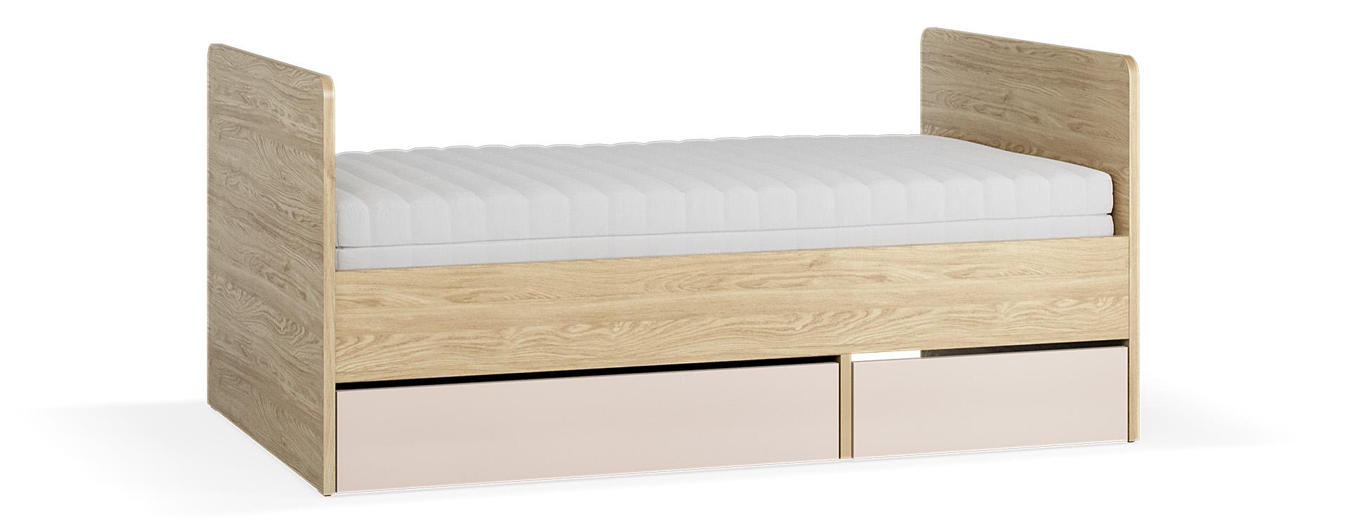 Growing bed 90x160-200 with 1 drawer Muve