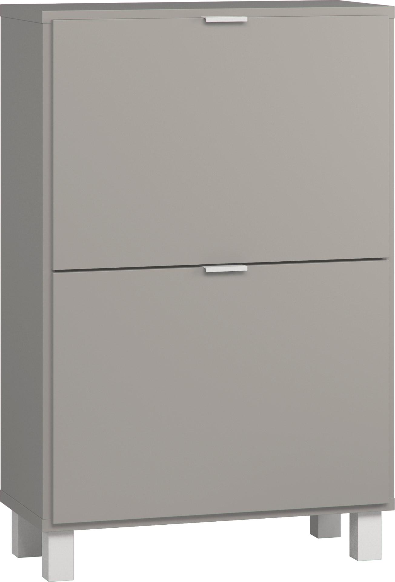 Grey shoe wardrobe Simple