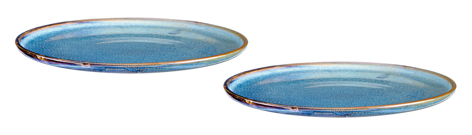 Flat plate 28 cm kpl. 2 pcs. Deep Blue