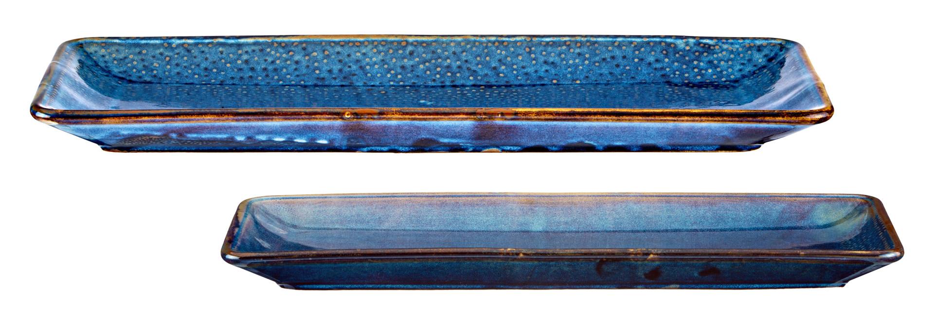 Platter cpl. 2 pcs. Deep Blue