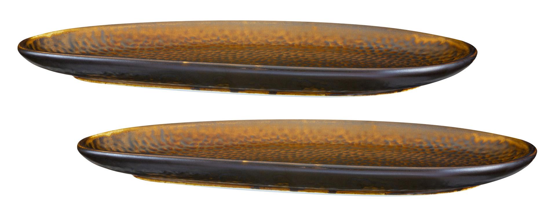 Flat plate 33 cm kpl. 2 pcs. Fire