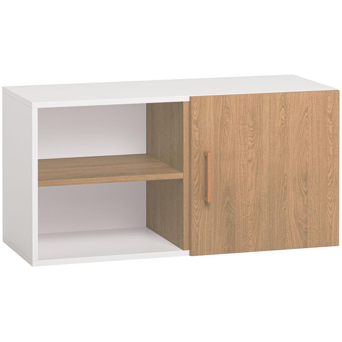 Double bookcase overhang Creative