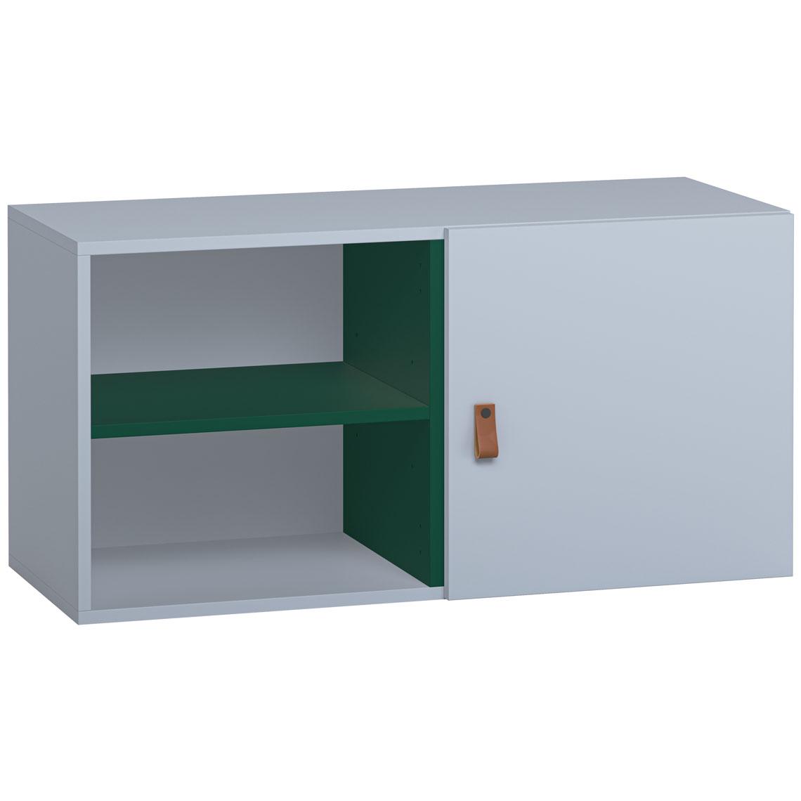 Double bookcase overhang Creative