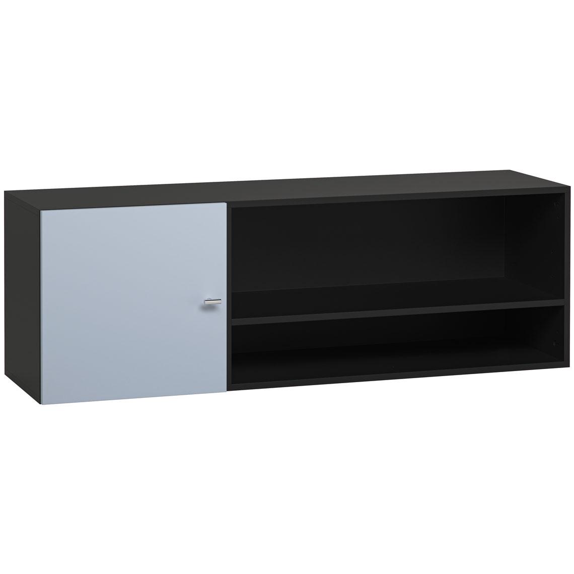 Triple bookcase overhang Creative