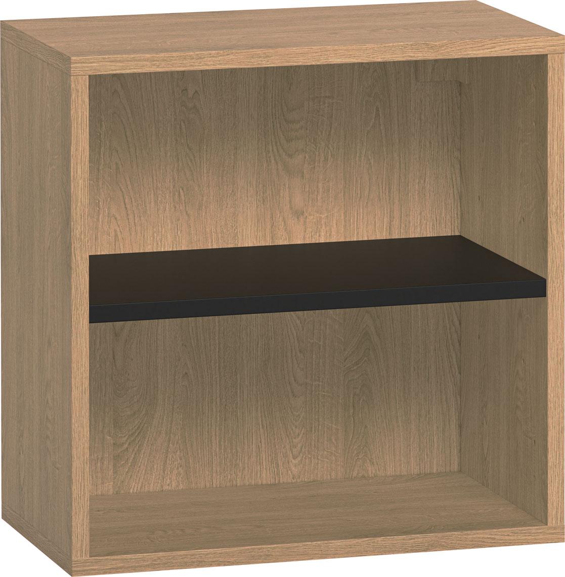 Single bookcase overhang Creative