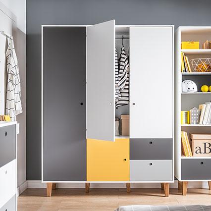 3-door wardrobe Concept arrangement