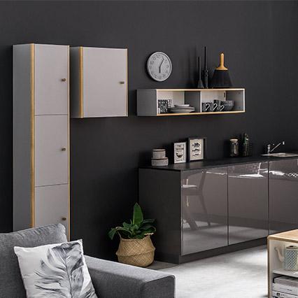 Wall storage unit Nature arrangement