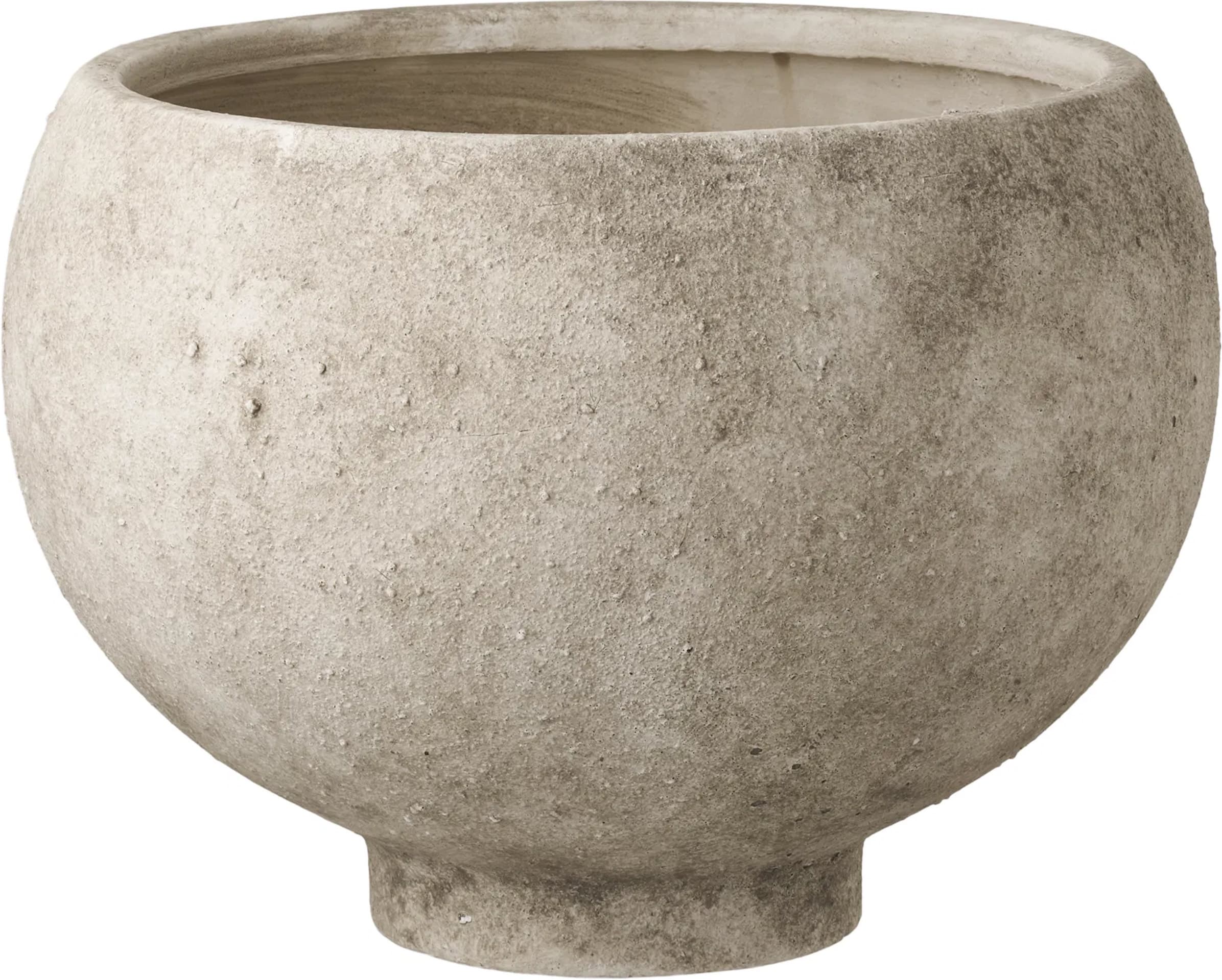 House Nordic grey ceramic flowerpot cover