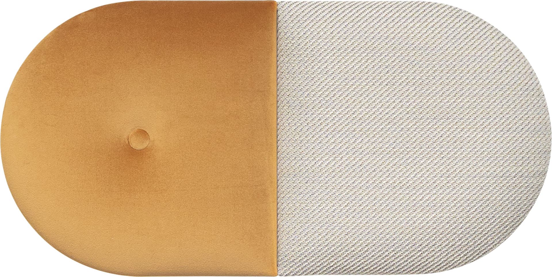 Mini upholstered panels set Soform grey-mustard