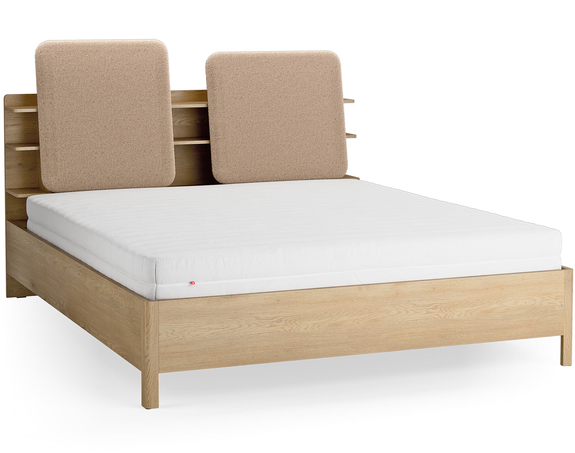 Bed 180x200 with bookcase Well