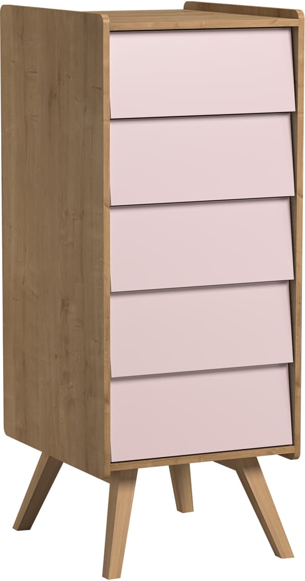 Dresser with 5-drawers II Vintage